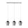 EGLO, 96774, MURMILLO, pendant, E27, 3X28W, IP20, black-transparent