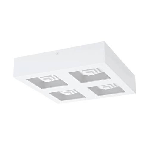 EGLO, 96794, FERREROS, flush ceiling lamp, 3000 K, LED, 4X6.3W, IP20, white