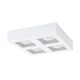 EGLO, 96794, FERREROS, flush ceiling lamp, 3000 K, LED, 4X6.3W, IP20, white