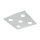 EGLO 96939 CABUS ceiling lamp 3000 K LED 5X4.5W IP44 satin