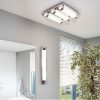 EGLO, 97056, TOLORICO, ceiling lamp, 4000 K, LED, 22W, IP44, transparent