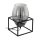 EGLO , 97209 , OLIVAL 1 , table lamp , E27 , 1X40W , IP20 , black-transparent
