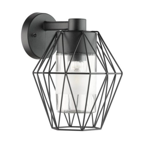 EGLO, 97226, CANOVE, pendant lamp, E27, 1X60W, IP55, transparent, frosted