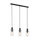 EGLO, 97367, MONTEFINO, pendant, E27, 3X60W, IP20, transparent