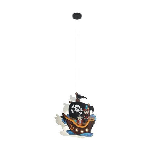 EGLO, 97409, SAN CARLO, pendant, E27, 2X28W, IP20, colorful