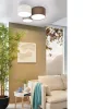 EGLO, 97479, PASTORE, ceiling lamp, E27, 3X60W, IP20, anthracite-brown, white, gray
