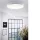 EGLO, 97526, GIRON, ceiling lamp, 3000 K, 4000 K, 5000 K, LED, 36W, Dimmable, IP20, white