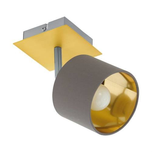 EGLO , 97536 , VALBIANO , spot light , E14 , 1X7W , IP20 , cappuccino , gold