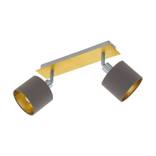EGLO, 97537, VALBIANO, spotlight, E14, 2X7W, IP20, cappuccino, gold