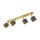 EGLO, 97539, VALBIANO, spot lamp, E14, 4X7W, IP20, cappuccino, gold
