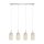EGLO, 97587, BATISTA 3, pendant, E27, 4X40W, IP20, white