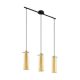 EGLO, 97652, PINTO GOLD, pendant, E27, 3X40W, IP20, transparent, gold