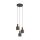 EGLO , 97684 , CONCESSA 1 , pendant , E27 , 3X60W , IP20 , cappuccino, gold