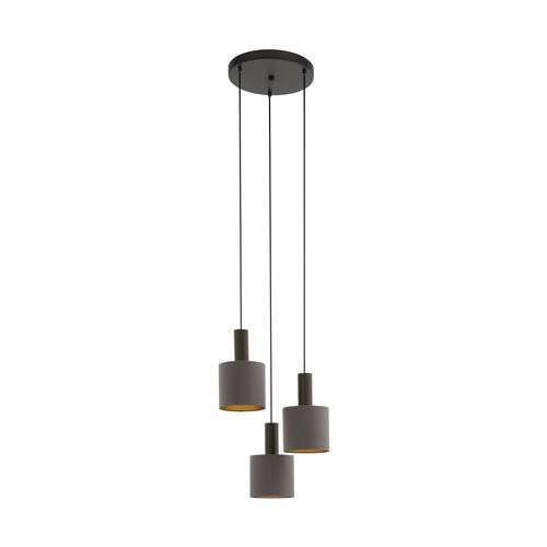 EGLO , 97684 , CONCESSA 1 , pendant , E27 , 3X60W , IP20 , cappuccino, gold