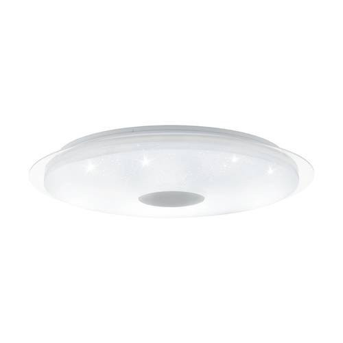 EGLO, 97737, LANCIANO, ceiling lamp, 3000 K, 4000 K, 5000 K, LED, 36W, dimmable, IP20, white, silver