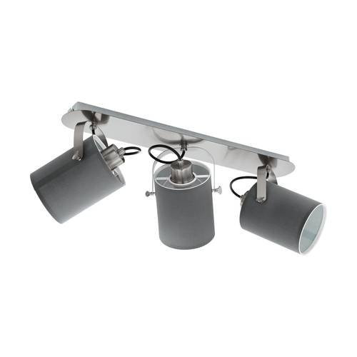 EGLO, 98141, VILLABATE, spot lamp, E27, 3X10W, IP20, grey