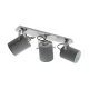 EGLO, 98141, VILLABATE, spot lamp, E27, 3X10W, IP20, grey