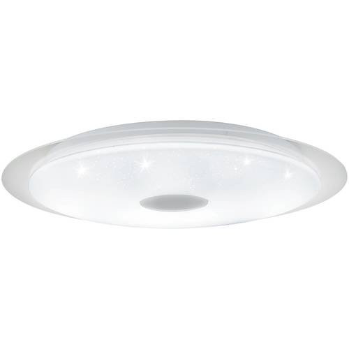 EGLO, 98219, MORATICA-A, ceiling lamp, 2700 K 6500 K, LED, 32.5W, dimmable, IP20, white, silver