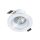 EGLO, 98241, SALABATE, recessed lamp, 4000 K, LED, 6W, Dimmable, IP20, IP44, transparent