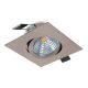 EGLO, 98308, SALICETO, recessed lamp, 4000 K, LED, 6W, Dimmable, IP20