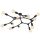 EGLO, 98319, BOCADELLA 1, ceiling lamp, E27, 12X60W, IP20