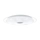 EGLO, 98323, LANCIANO 1, ceiling lamp, 3000 K, 4000 K, 5000 K, LED, 18.8W, Dimmable, IP20, white, chrome