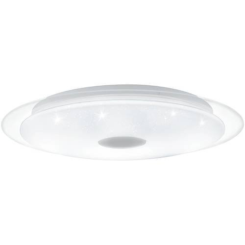 EGLO, 98324, LANCIANO 1, surface-mounted ceiling lamp, 3000 K, 4000 K, 5000 K, LED, 33W, Dimmable, IP20, white, chrome