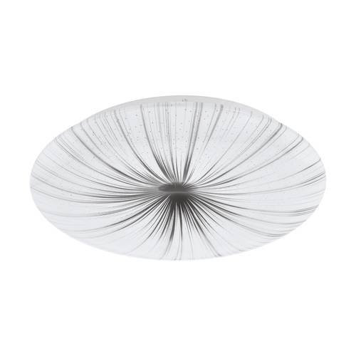 EGLO, 98325, NIEVES, ceiling lamp, 3000 K, LED, 19.5W, IP20, white, silver