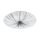 EGLO, 98326, NIEVES, surface-mounted ceiling lamp, 3000 K, LED, 7X4.4W, IP20, white, silver