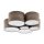 EGLO, 98409, PASTORE 1, ceiling lamp, E27, 6X40W, IP20, top color (gray-brown)