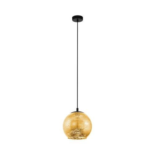 EGLO, 98523, ALBARACCIN, pendant light, E27, 1X40W, IP20, golden color