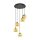 EGLO, 98526, ALBARACCIN, pendant, E27, 5X40W, IP20, gold color