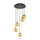 EGLO, 98526, ALBARACCIN, pendant, E27, 5X40W, IP20, gold color
