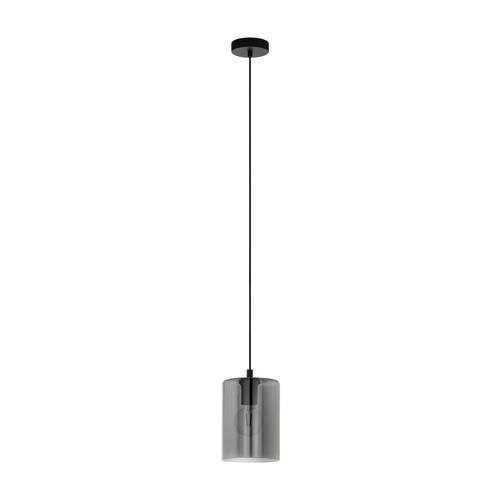 EGLO, 98585, CADAQUES 1, pendant, E27, 1X40W, IP20, black-transparent