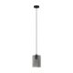 EGLO, 98585, CADAQUES 1, pendant, E27, 1X40W, IP20, black-transparent