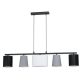 EGLO, 98588, ALMEIDA 1, pendant, E14, 5X25W, IP20, black, gray, white