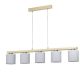 EGLO, 98591, CASTRALVO, pendant, E27, 5X28W, IP20, white