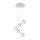EGLO, 98596, ROCAMAR 1, pendant, E27, 5X28W, IP20, transparent