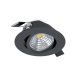 EGLO, 98609, SALICETO, recessed lamp, 2700 K, LED, 6W, Dimmable, IP20