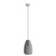 EGLO, 98615, ALOBRASE, pendant, E27, 1X40W, IP20, black-transparent
