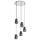 EGLO , 98617 , ALOBRASE , pendant , E27 , 5X40W , IP20 , black-transparent