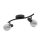 EGLO, 98625, POLLICA, spotlight, E14, 2X28W, IP20, black-transparent