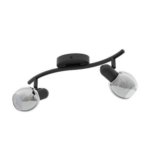 EGLO, 98625, POLLICA, spotlight, E14, 2X28W, IP20, black-transparent