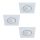 EGLO, 98637, AREITIO, recessed lamp, GU10, 3X4.6W, IP20