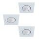 EGLO, 98637, AREITIO, recessed lamp, GU10, 3X4.6W, IP20