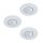 EGLO, 98639, AREITIO, recessed lamp, GU10, 3X4.6W, IP20