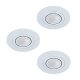 EGLO, 98639, AREITIO, recessed lamp, GU10, 3X4.6W, IP20
