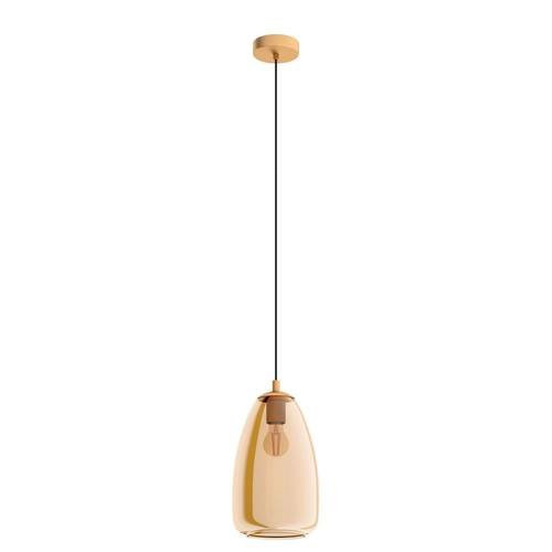 EGLO, 98648, ALOBRASE, pendant, E27, 1X40W, IP20, amber