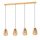 EGLO, 98649, ALOBRASE, pendant, E27, 4X40W, IP20, amber