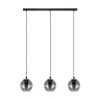 EGLO, 98652, ARISCANI, pendant, E27, 3X40W, IP20, black-transparent